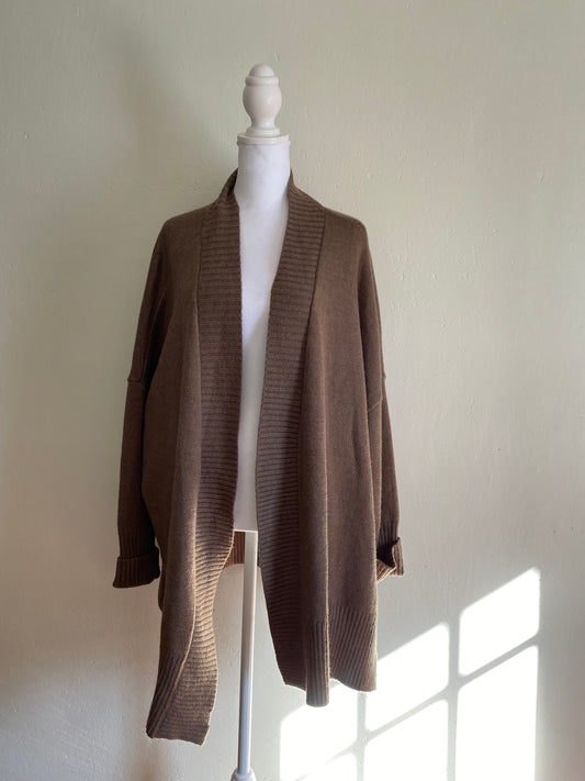 Evereve Brown Cardigan - Large